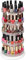 J JACKCUBE DESIGN Drehbarer Nagellackständer aus Acryl, für 115–195 Flaschen, 5-stöckiger Aufbewahrungshalter für Nagellack, Make-up, ätherisches Öl und mehr - MK548A