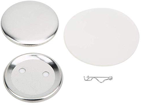 100 Stücke Abzeichen Pin Button Teile 56mm Blank Pins für Handwerk Machen, Abzeichen Insignien, Spielzeug Pins und Schmuck Machen