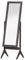 HOMCOM Standspiegel Ganzkörperspiegel Schminkspiegel Erhöhte Füße Pflegeleicht MDF Kaffee 47 x 46 x 148 cm