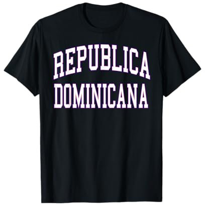 Republica Dominicana Sport und Sightseeing T-Shirt