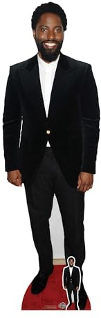 Star Cutouts CS829 John David Washington Lifesize Cardboard Cutout with Free Mini – Film & TV Fan Display, Party Decoration & Collector Gift