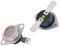 sparefixd Thermostat Kit Thermostats x 2 to Fit Indesit Tumble Dryer