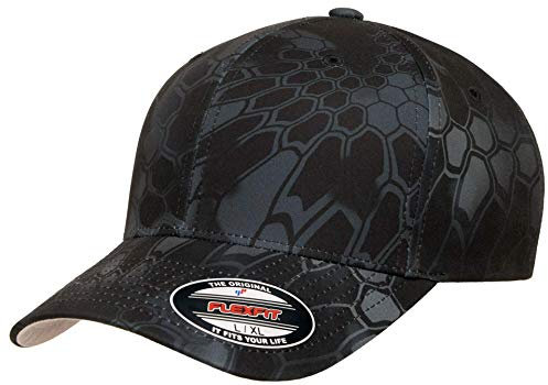 Flexfit Herren Athletic Baseball Fitted Cap, Kryptek Typhon, L/XL