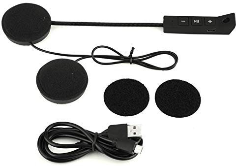 1 Paar Motorradhelm Bluetooth BT Headset, Motorrad Sport Headset wasserdicht, Kopfhörer Lautsprecher Unterstützung Freisprechen