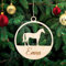 Personalisierte Pferd Weihnachtsbaumschmuck Weihnachtsdeko Ornament Weihnachtsdeko aus Holz Weihnachtsbaum Deko Weihnachtsdekoration Ornament Christbaumschmuck