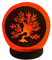 SudoreWell® USB LED rosa Steinsalz Salzlampe 3D Tree/Lebensbaum aus der Salt Range Pakistan - Höhe ca.10 cm
