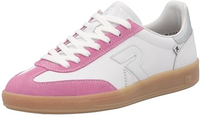 Rieker Women's Lace-Up Shoes in White, White 86, 5 UK