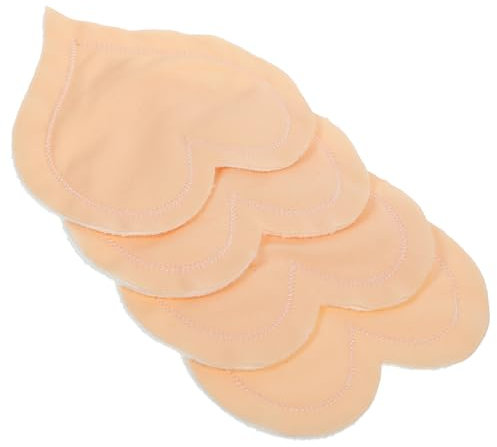 NULYLU 2paare Wiederverwendbare Stilleinlagen Aus Waschbare Brustpolster Mit Anti-überlauf-funktion Für Stillende Mütter Atmungsaktive Und Komfortable Brustpads Für Empfindliche Haut