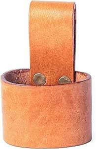 Warreplica Full Grain Buff Leather Hammer Holder Hammer Holder for Tool Belt Tool Case Hammer Holster Battle Axe Hatchet Sheath Viking Axe Small Hammer Leather Tool Holster