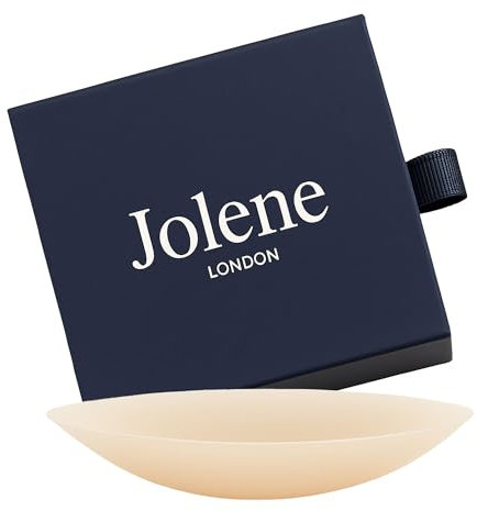Jolene Premium Nipple Covers - Luxury Nipple Covers, Adhesive Breast Petals, Luxury Nipple Pasties, Reusable Silicone Nipple Covers (Ivory)