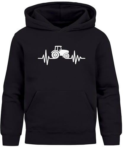 SpecialMe® Kinder Hoodie Jungen Traktor Trekker Aufdruck Print Jungengeschenke