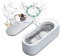 Ultrasonic Jewellery Cleaner,46kHz 360 mL Ultrasonic Cleaner with Stainless Steel Basin, 18W Sonic Cleaner for Eyeglasses, Rings, Watch, Coins, Dentures More, Portable Ultrasonic Washing Machine