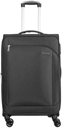 Crosstravel,Weichschalen-Koffer, Größe: M, Monterey, Schwarz