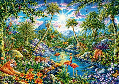 Schmidt 58611 Inselparadies Puzzle, 1000 Teile | Michael Fishel