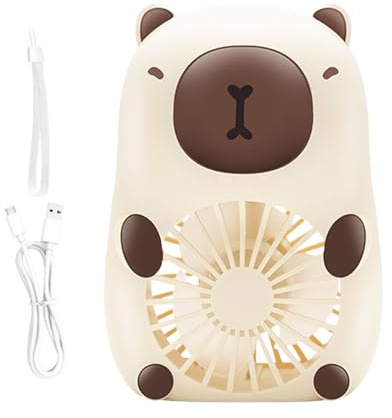 Ventilador de Mano 3 Velocidades, Enfriador para Comida de Escritorio, Aire