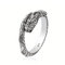 Serebra Jewelry Drachen Ring aus 925 Sterlingsilber Größenverstellbar Unisex Silber Herren Damen by