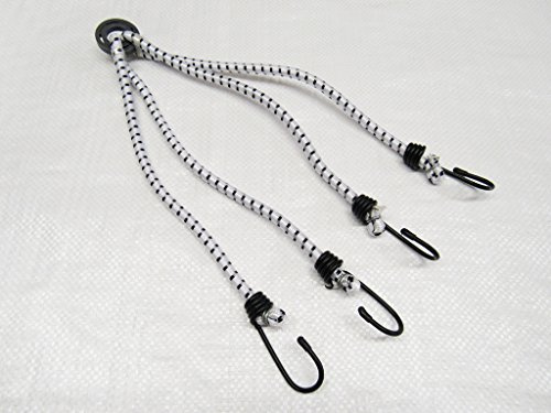 Bungee Cord 4 Leg Octopus 8MM X 600MM (Shock Strap Hooks Tie Down Tarp Tent Canopy 60CM)