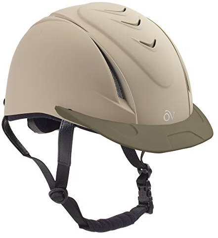 Ovation groß/X Große, komfortable belüftet Deluxe Schooler Helm Tan