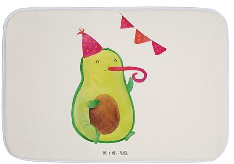 Mr. & Mrs. Panda Badteppich Avocado Party - Geschenk, Gesund, Bestanden, Happy Birthday, Jahrestag, Badezimmerteppich, Badgarnitur, Badematte,
