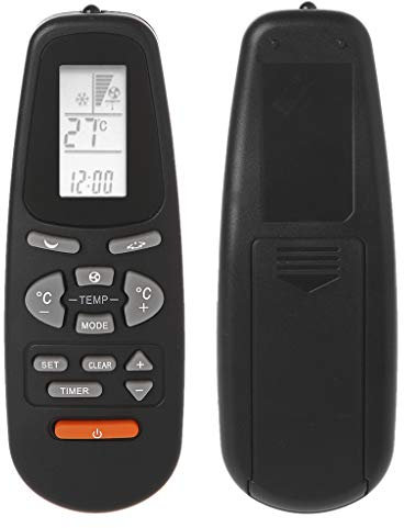 BASSK Control Remoto del Aire Acondicionado RC-5 para York Airwell Emailair Electra Elco Aux