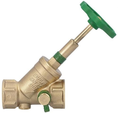 Schlösser Schrägsitzventil KFR Absperrventil Oberteil steigende Spindel DVGW Ausführung KFR Ventil mit Entleerung, Größe 1 1/4''