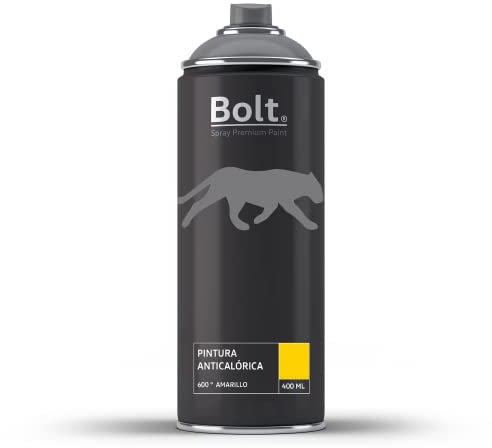 Bolt Spray Premium Paint - SPRAY BOLT PINTURA ANTICALORICA AMARILLO 600ºC 400 ML