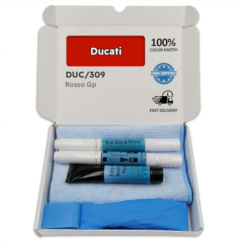 Genuine Colors Stylo de Retouche ROSSO GP DUC 309 pour Ducati Rouge