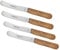 4er Set Scharfes Frühstücksmesser Tafelmesser Buttermesser Buckelsmesser Rostfreie Qualität aus Solingen