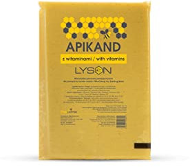 LYSON Apikand mit Vitaminen Bienenfutter 20x1kg Teig Bienen füttern Bienenfutterteig Zucker-Teig Zucker-Paste Bienenbeute pastöser Futterteig Bienenbeute Imkerei Honig Bienenhaltung