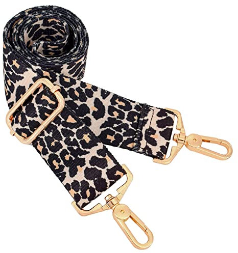pecvan Purse Strap,Wide Replacement Crossbody Shoulder Strap for Handbag Wtite-bw