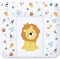 Wickelauflage Wickelunterlage abwaschbar und wasserdicht 75x72 cm - Wickelmatte zum Auflegen auf Wickeltisch Wickelaufsatz Wickelkommode oder Waschmaschine changing mat 75 x 72 Safari Motiv