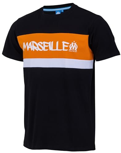 OLYMPIQUE DE MARSEILLE T-Shirt Om - Collection Officielle Taille Adulte Homme L
