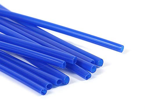 BOROCO 72 Uds. Cubierta Universal para Radios de Llanta de Rueda de Motocross, Kit de Envolturas para Pieles de Motocicleta Todoterreno (Azul)