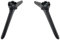 Original TV Base Stand Left and Right Leg Pair Feet Compatible For Hisense 43A7100F 43A7100FTUK 43A7120F 43A7140F 43A7160F 43AE7000F 43AE7010F R43A7200GTUK Smart HD TVs
