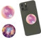 2 Pack Phone Ring Holder Grips,Multi-functional Phone Accessories with Foldable Stand and Finger Holder,Compatible with Smartphones and Tablets,Ring Holder for Phone Case (starry sky)
