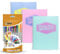 DLM Direct BIC Cristal - Bolígrafos multicolor (20 unidades, punta de 1,6 mm de ancho, punta de 1,6 mm y bloc de notas pastel Jotta A4, paquete de 3 con 200 páginas, para la escuela, la oficina y el