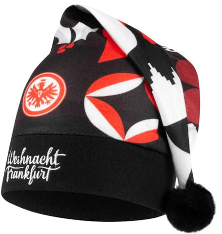 Eintracht Frankfurt Weihnachtsmütze Nikolausmütze Zipfelmütze Mütze SGE