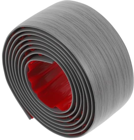 IWOWHERO Flexible Floor Transition Strip Peel Stick for Door Thresholds Adhesive Floor Edging Trim for Carpet Tile Wood Safety Gap Cover