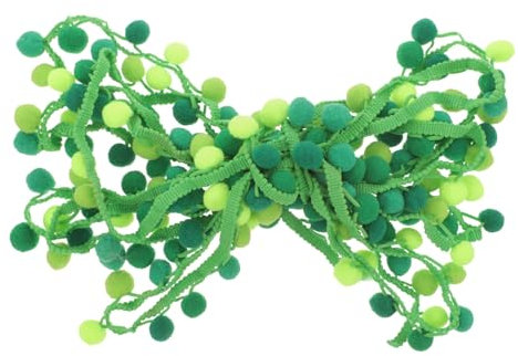 Garneck 4.5m Farb-gradient Pompon Borte Diy Bommelborte Für Kleidung Schals Vorhänge Für Maternity Wear Und Kinderbekleidung Vielseitig Einsetzbar