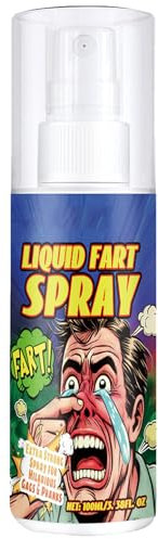 GNAUMORE Spray de Caca de Broma,Fart Spray,Fart Spray Prank,Spray Broma Pedo,Spray Apestoso de Broma,Juguete Broma Olor Líquido,Aerosoles de Broma para Pedos 1PC