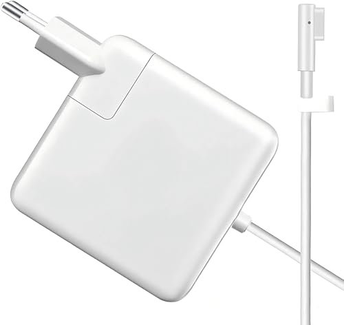 Zasunky Chargeur MacBook Pro 85W, Mags Safe 1 Compatible avec Mac Pro 13 15 Pouces 2009 2010 2011 2012à Mi-2012, Chargeur USB en L-Tip Magnétique pour A1278 A1281 A1286 A1290 A1297 etc