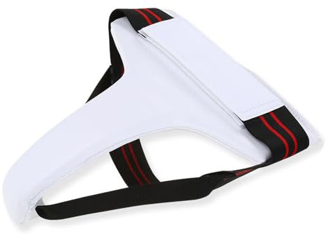 Femmes Groïde Guard avec Conception Ergonomique et Sangles Réglables pour la Boxe et la Formation Taekwondo, Cuir PU, Taille S (S)