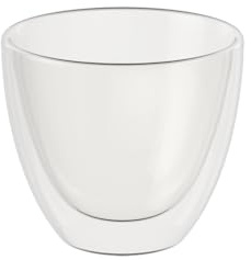 Villeroy & Boch Manufacture Rock Becher L, 300 ml, Borosilikatglas, Klar (Packung mit 6)