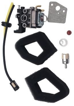 PJFSQAD Carburatore decespugliatore adatto for Honda GX25 GX35 Whipper Snipper Trimmer carburatore filtro aria linea carburante kit pompa di adescamento 16100-Z0H-82(Wei�)