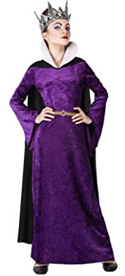 ATOSA déguisement enfant reine cruelle violet 10 a 12 años