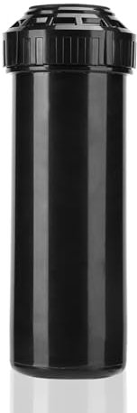 HERCHR 360 Grados Automáticamente Boquilla de riego subterránea telescópica, G3/4 Aspersor de riego con Filtro Integrado, Ajustable Boquilla giratoria enterrada Aspersor