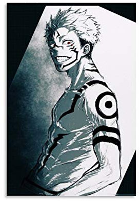 Anime Jujutsu Kaisen Yuji Itadori (3) Poster, dekoratives Gemälde, Leinwand, Wandkunst, Wohnzimmer, Poster, Schlafzimmer, Gemälde, 40 x 60 cm