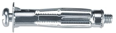 PROFIX Cheville Molly métallique à Expansion pour Corps Creux avec vis M8 8x55 - Boite de 50 - Cheville Fixation