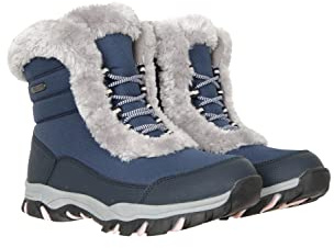 Mountain Warehouse Ohio Short Women Thermal Snow Boots | Ladies Durable & Snowproof Footwear to Keep Dry, Insulated with Faux Fur & Thermal Tested -20 °C Ladies Shoes, For Winter