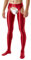 Herren Latex Leggings Lack Leder Hose Lange Pants Wetlook Hose Slim Fit Leggins mit Reißverschluss Sexy Männer Latex Leggings Party Club Kostüm